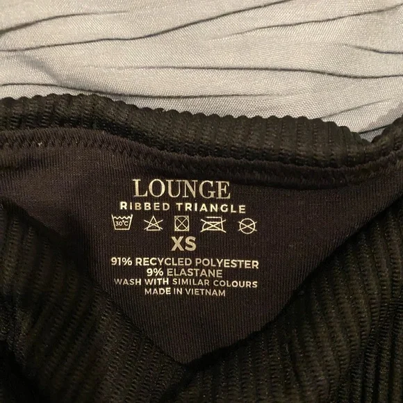 Lounge Ribbed Black Set - Picture 4 of 4